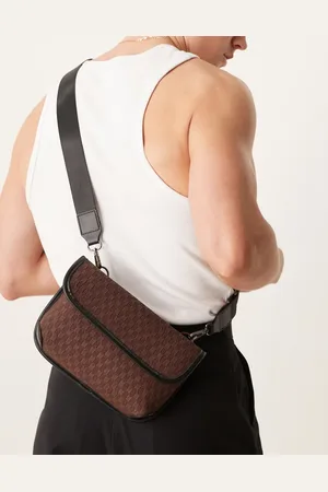 ASOS – Umhängetasche in Braun