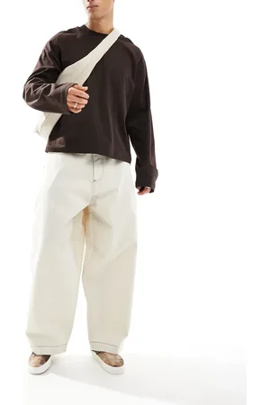 ASOS – Weite Oversize-Hose in mit Kontrastnaht