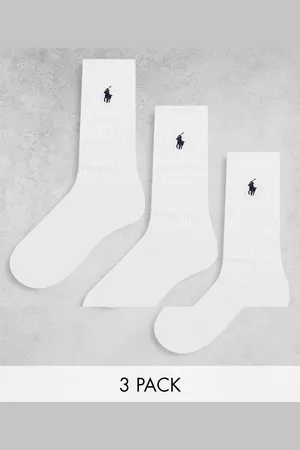 Ralph Lauren – 3er Pack weiße Socken