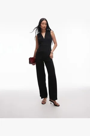 MANGO – Strukturierter Jumpsuit in