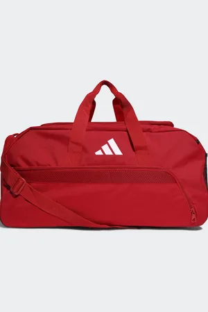 adidas – Tiro League – Mittelgroße Beuteltasche in Team Power Red 2 / Schwarz / Weiß