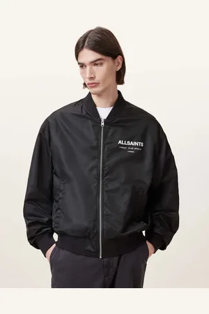 AllSaints – Underground – Schwarze Bomberjacke