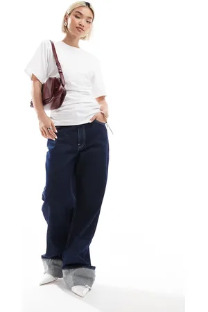 French Connection – Rallie – Gerafftes T-Shirt in mit Kordelzug in der Taille
