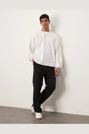 ASOS – Langärmliges Oversize-Shirt in Beige