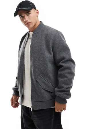 New Look – Bomberjacke in Wolloptik in