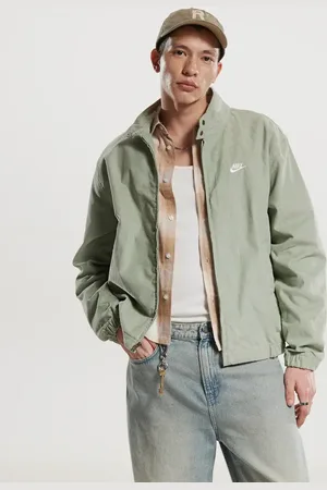 Nike – Club – Cordjacke in hellem Khaki