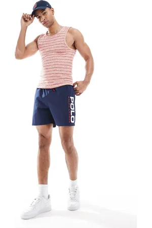 Ralph Lauren – Sport Capsule Traveler – Badeshorts in mit Logo