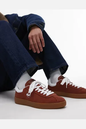 Lacoste – Baseshot 224 – Sneaker aus Wildleder in gebrochenem