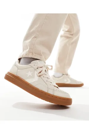 Converse – Pro Blaze Classic Ox – Sneaker in Hellgrau mit Gummisohle