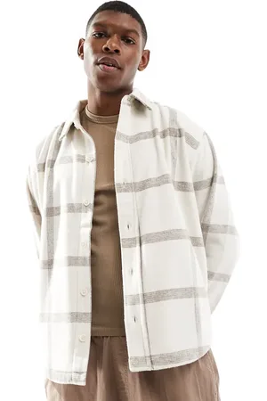 Pull&Bear – Kariertes Flanellhemd in