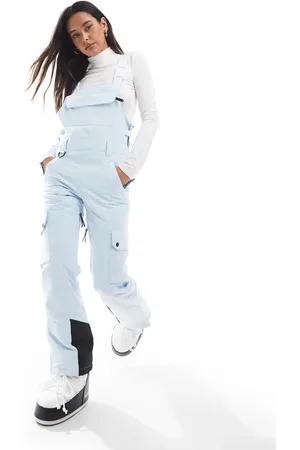 OOSC – Yeh Girl – Ski-Latzhose in Eisblau