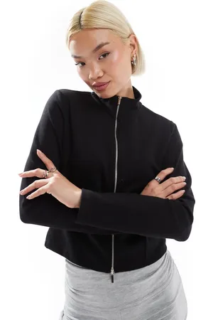 Stradivarius – Weiche Trainingsjacke in mit Reißverschluss