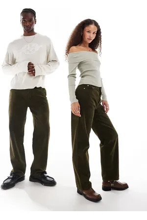 Weekday – Galaxy – Unisex – Cord-Hose in verwaschenem