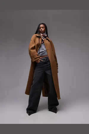 MANGO – Oversize-Jacke in aus Wolle