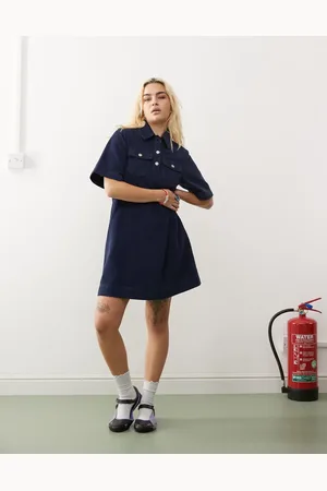 Reclaimed – Minikleid aus Cord in