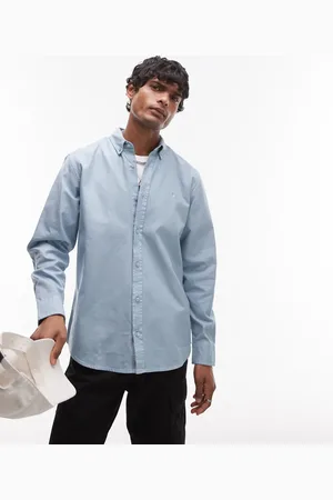 Carhartt – Bolton – Langärmliges Hemd in Hellblau