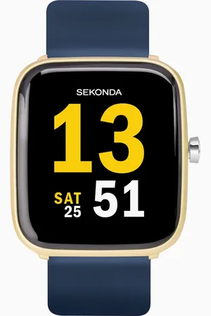 Sekonda – Motion – Herrenuhr mit LCD-Display mit 38 mm Durchmesser und Silikonarmband