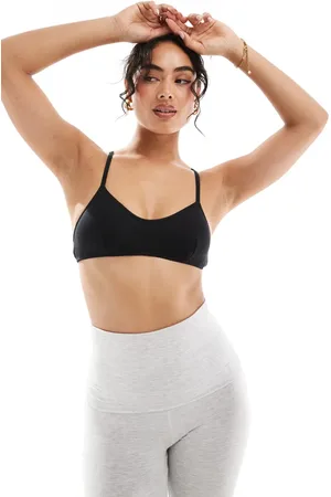 Cotton On Cotton On – Bustier aus Baumwolle in mit U-Ausschnitt und Durchbruchmuster