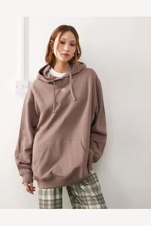adidas – Essentials – Locker geschnittener Kapuzenpullover aus Frottee in