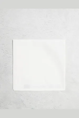ASOS – Weißes Einstecktuch