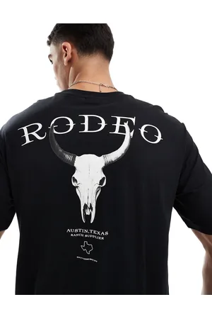 Only & Sons – Oversize-T-Shirt in mit Rodeo-Print auf dem Rücken