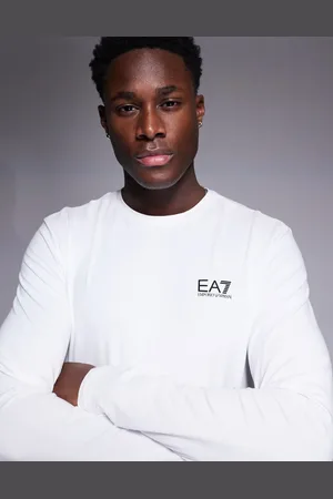 EA7 Armani – – Langärmliges T-Shirt in mit Logo