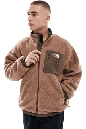 The North Face – Yumiori – Wende-Fleecejacke in Smokey- -Latte