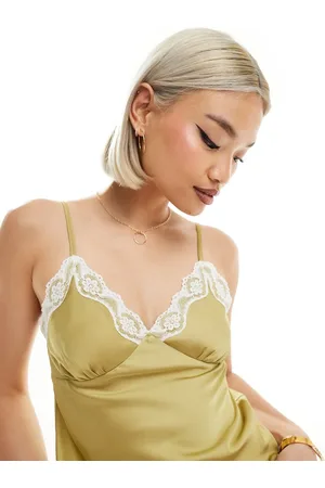 Reclaimed – Lingerie-Oberteil aus Satin