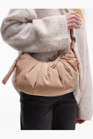 Topshop – Cian – Umhängetasche in Nerzbraun