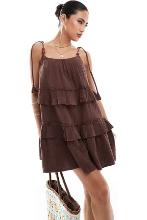 River Island – Makramee-Minikleid in