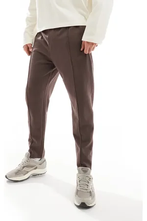 ASOS – Schmal zulaufende Jogginghose in mit Reißverschluss