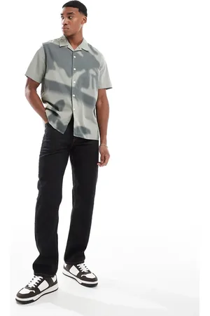 Paul Smith – Kurzärmliges Hemd in mit Schatten-Print