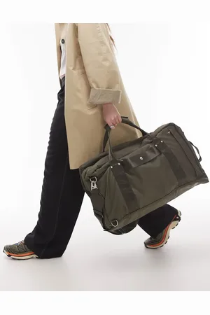 ARKET – 72-hr – Unisex-Beuteltasche in Khaki mit drei Nutzungsmöglichkeiten