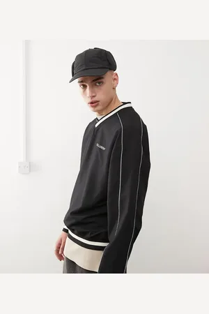 COLLUSION – Nylon-Sweatshirt in mit V-Ausschnitt