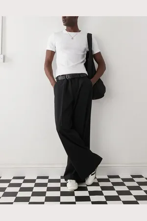 Weekday – Jimi – Elegante Hose in mit niedrigem Bund und weitem Schnitt