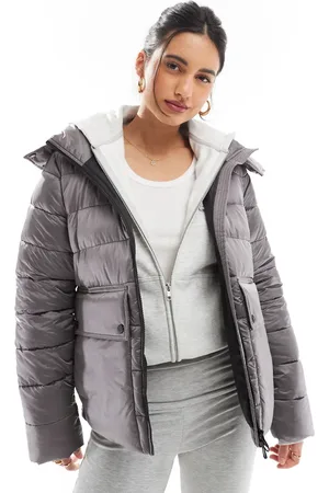 Barbour – Della – Pufferjacke in Chrom