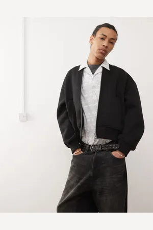 Weekday – Sammy – Oversize-Bomberjacke aus Scuba-Stoff in