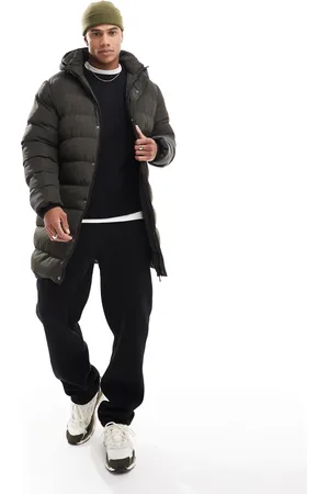 French Connection French Connection – Longline-Steppjacke in Khaki