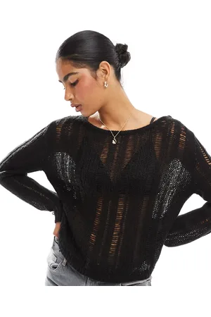 Threadbare – Strickpullover in mit Maschenstruktur