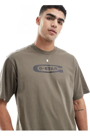G-Star – Oversize-T-Shirt in mit Old-Skool-Logo