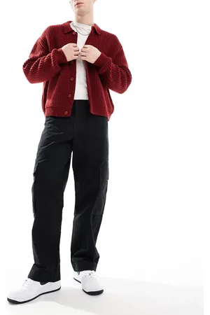 JACK & JONES – Locker geschnittene Arbeiter-Cargohose in