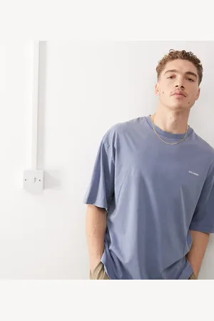 COLLUSION – Graues Oversize-T-Shirt mit Logo