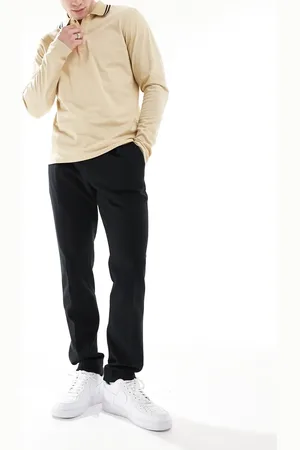 Ralph Lauren – Elegante Hose aus funktionalem Doppelstrick in