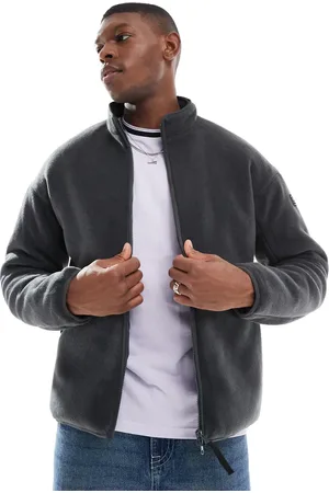 Barbour – ellesmere – Fleecejacke in Anthrazit
