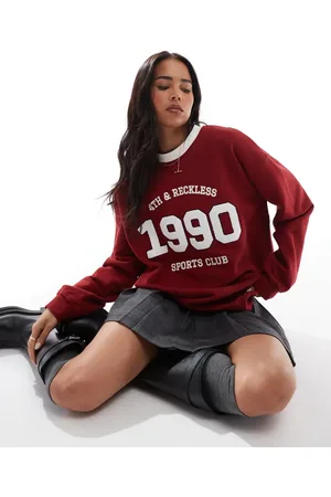 4th & Reckless – 1990 – Sweatshirt aus Bouclé in