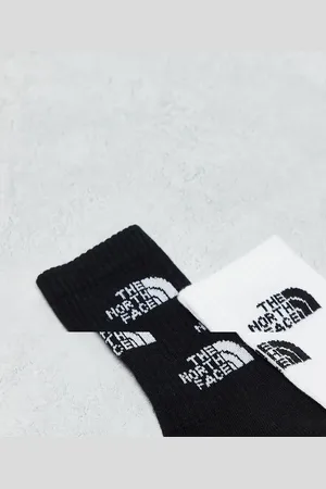 The North Face – 2er-Pack Socken in und Weiß mit Ombré-Logo