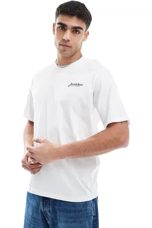 JACK & JONES – T-Shirt mit Schriftzuglogo in