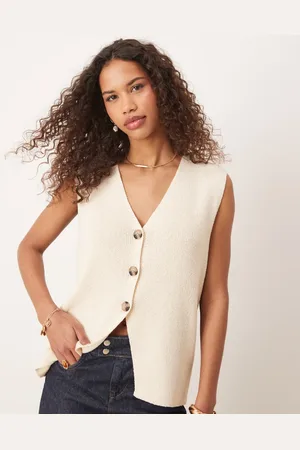 ASOS – Locker geschnittene Weste mit Blockfarben-Design