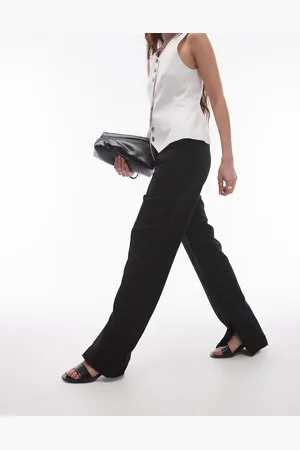 Topshop – Basic-Hose in mit Saumschlitz