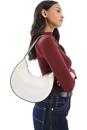 ASOS – Wandelbare Schulter- und Clutch-Cookie-Tasche in mit geschwungenem-Design